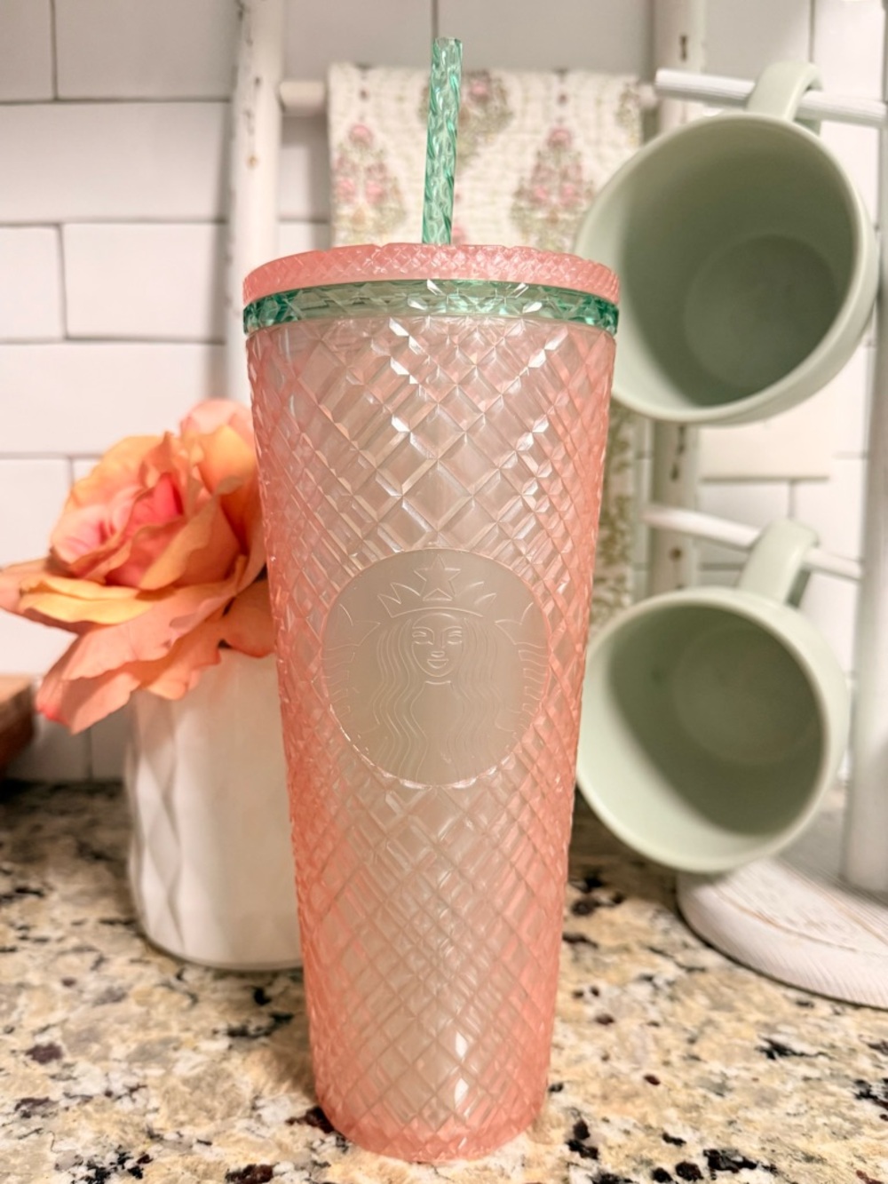 Starbucks 2023 Summer Jeweled Pearl Tumbler